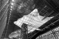 Convention Center - Rome The Cloud - Fuxas Studio - Main entrance lookup